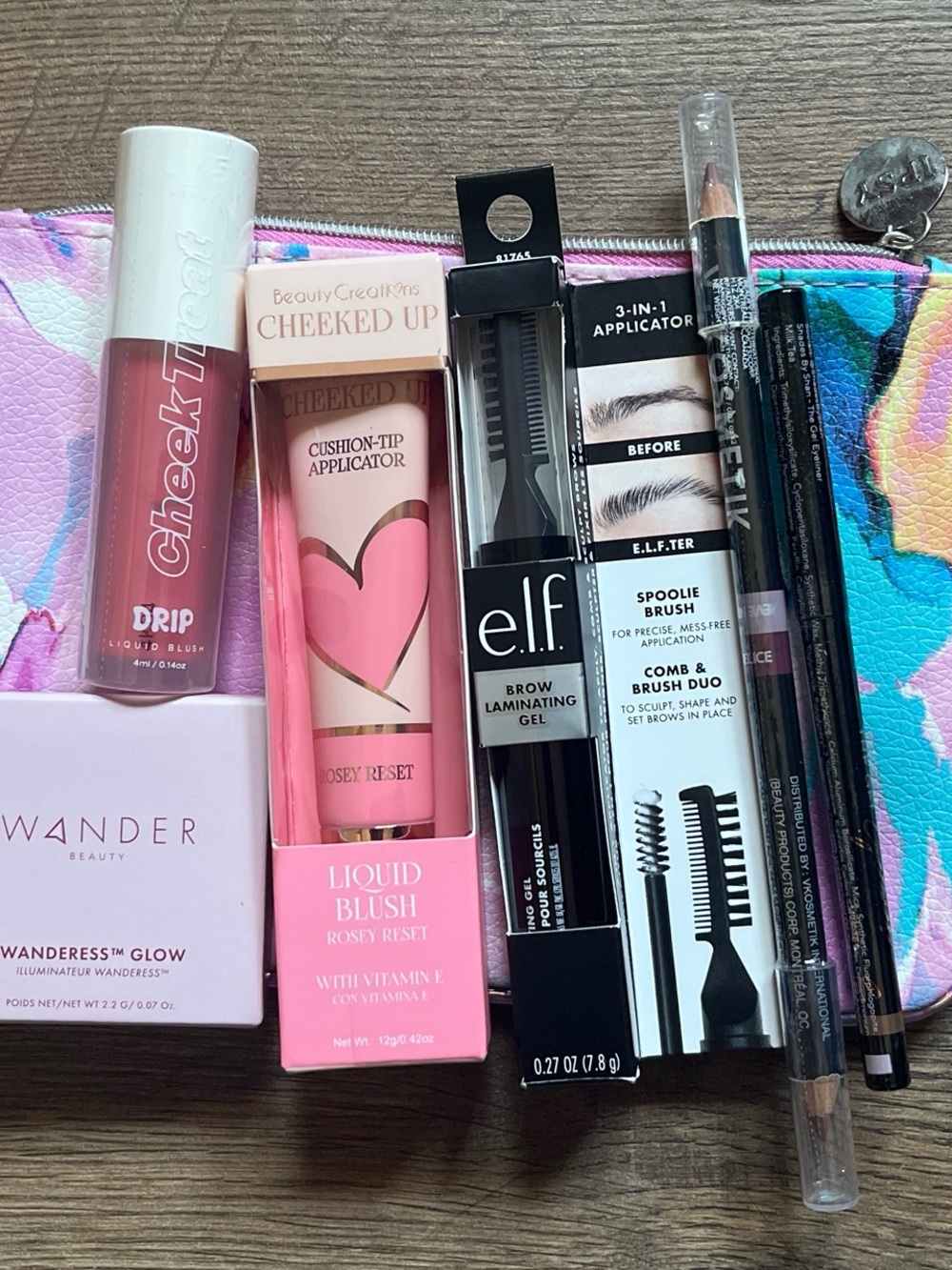 Beauty Creations Cheeked Up Liquid Blush & Brow Gel Duo - Pink